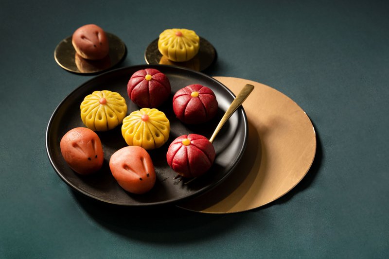 【高雄三多店】花间玉兔桃山月饼・中秋限定・DIY 平板教学 - 美食 - 新鲜食材 