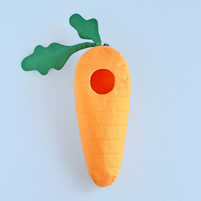 PDF迷你娃娃缝纫花样胡萝卜袋 - 手工艺教程/工具书 - 其他材质 