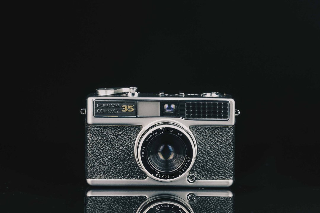 FUJICA COMPACT 35 #5804 #135底片相机 - 相机 - 其他金属 黑色