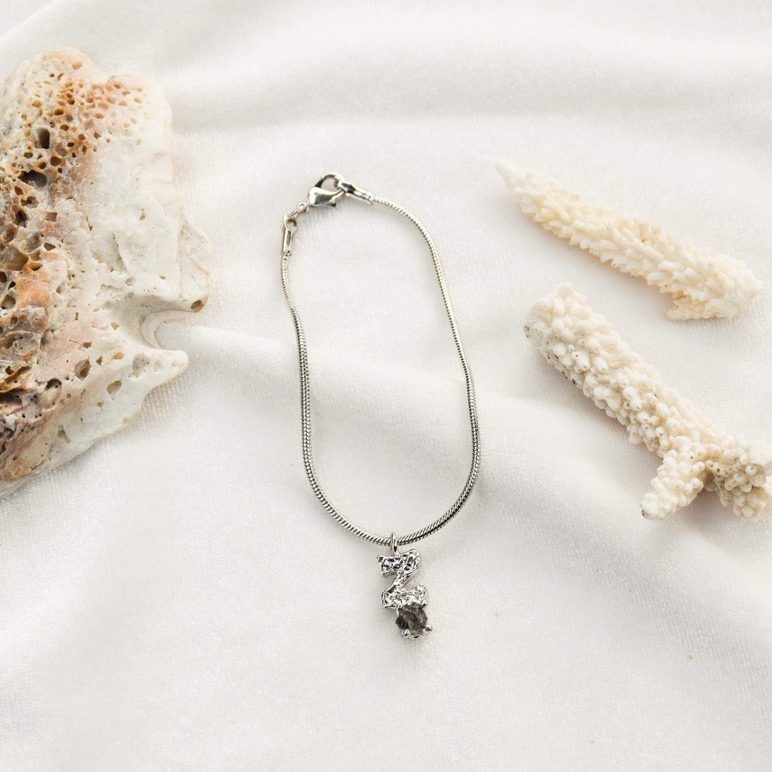 Alphabet bracelet Z letter - 手链/手环 - 铜/黄铜 