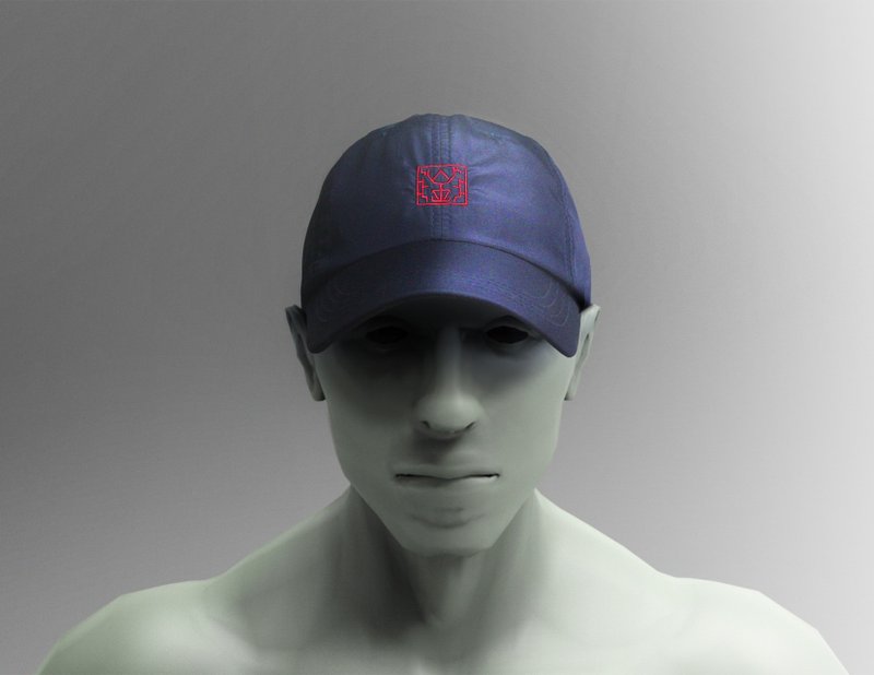 机能老帽FUNCTIONAL HAT - 帽子 - 聚酯纤维 蓝色