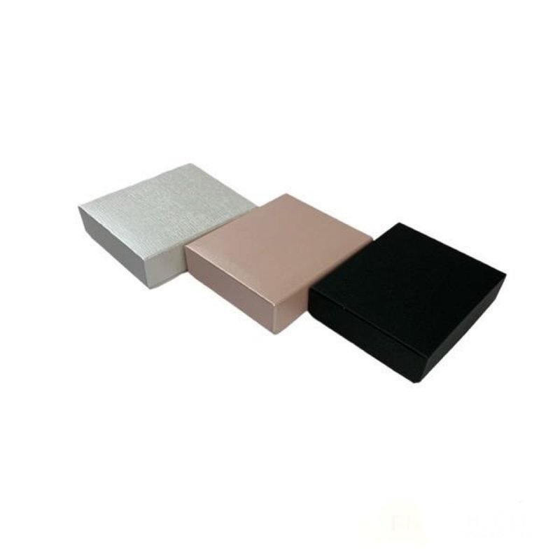 Paper box 3 piece set M 3color - 收纳用品 - 纸 黑色