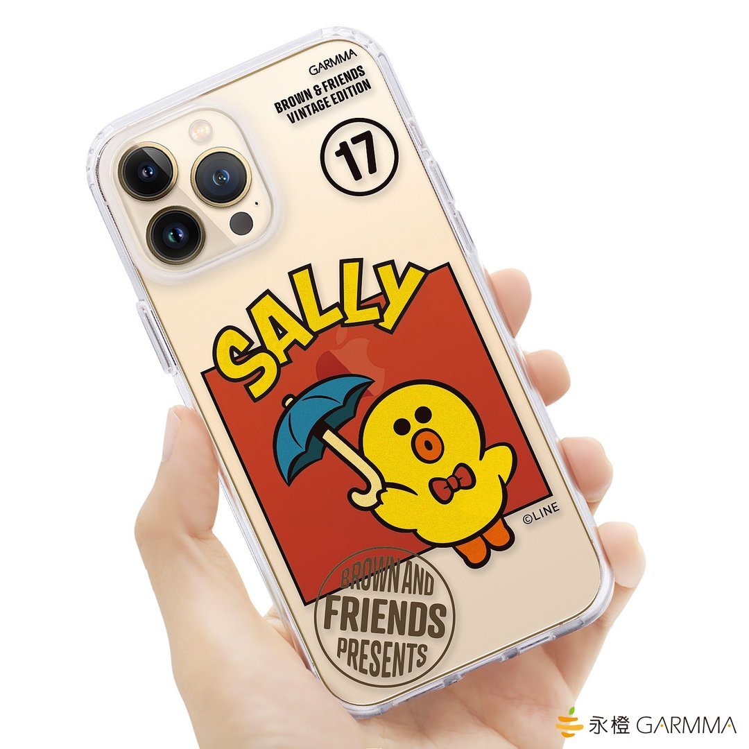GARMMA LINE FRIENDS iPhone 13系列 保护套 复古莎莉 - 手机壳/手机套 - 塑料 