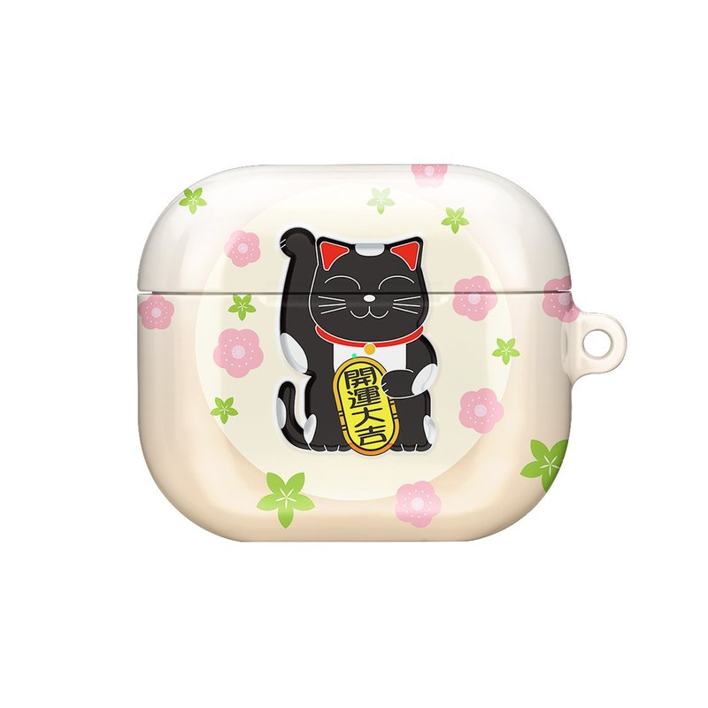 【定制化】开运招财猫 AirPods Pro 3 / AirPods 4 保护壳 - 耳机收纳 - 塑料 