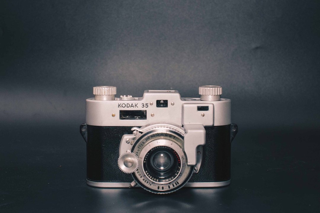 Kodak 35 底片相机 50mm f3.5 - 相机 - 其他金属 黑色