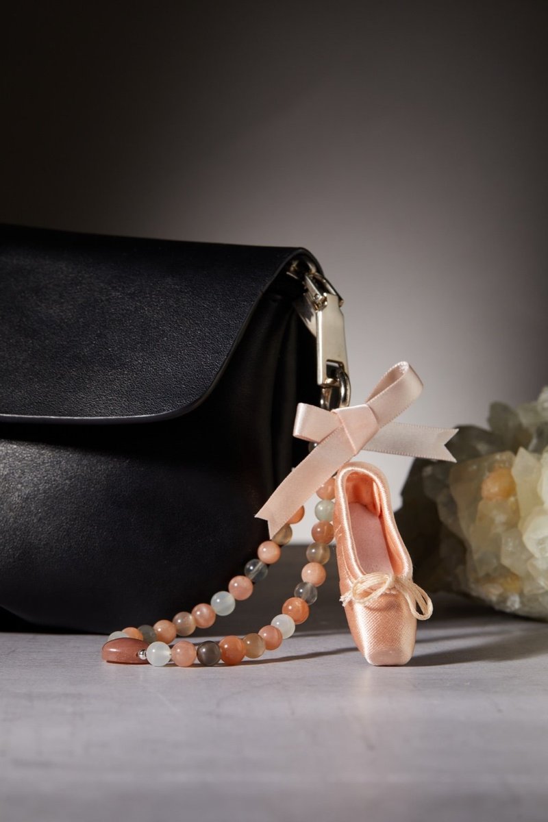 水晶手机挂绳 橙光旋律 - 吊饰 - 水晶 