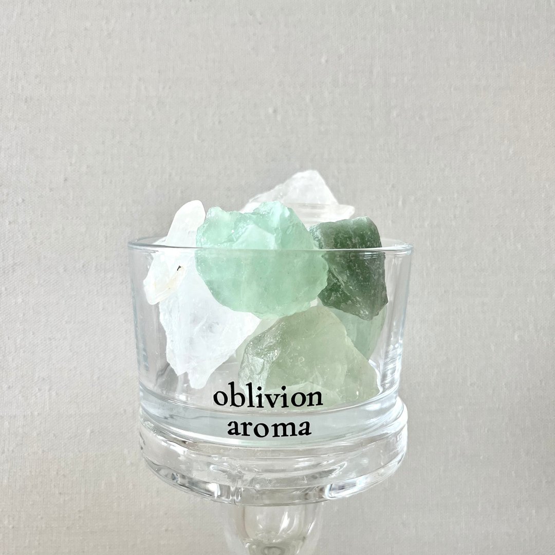 新年远离负能量 天然水晶扩香石 白水晶+天河石+萤石 扩香石 - 香薰/精油/线香 - 其他材质 