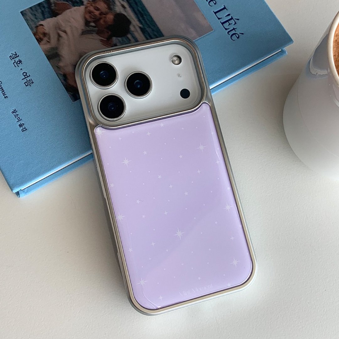 星星 环氧树脂 iPhone 手机壳 MagSafe - 手机壳/手机套 - 其他材质 紫色