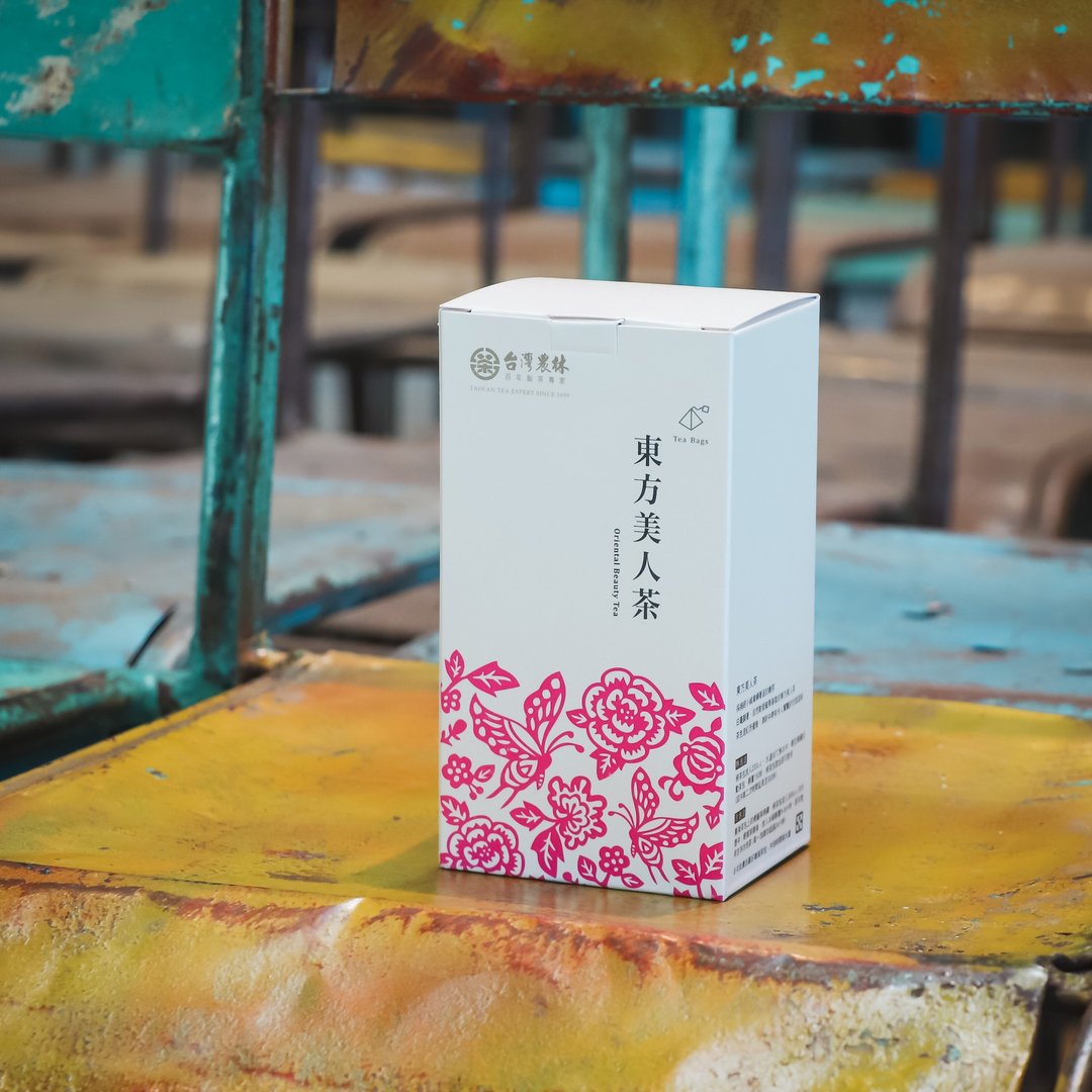 台茶风华 东方美人茶 (天然制材茶包2.5gx20入/盒) 台湾农林 - 茶 - 纸 粉红色