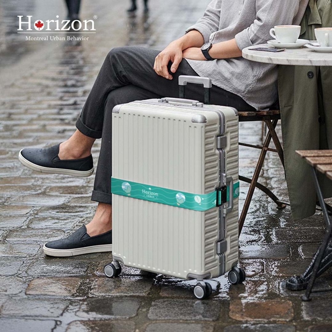 Horizon 梦想飞翔旅行箱束带 (一字体) - 行李箱/行李箱保护套 - 塑料 