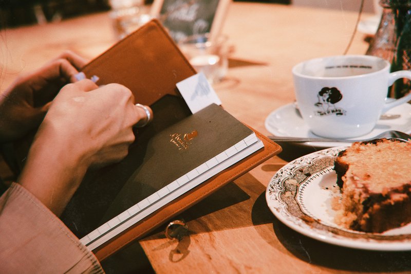 2023 | 有朝一日 • 文房具 - 素食者皮革 丹麦色日记本/ 手帐本 - 笔记本/手帐 - 防水材质 蓝色