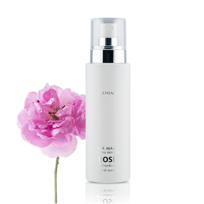 【真正玫瑰花香】ECOMAAT 保加利亚原生大马士革玫瑰纯露 100ml - 化妆水/喷雾 - 塑料 绿色