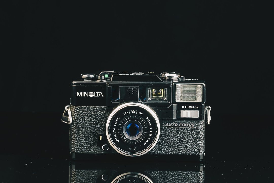 Minolta HI-MATIC AF-D #9662 #135底片相机 - 相机 - 其他金属 黑色