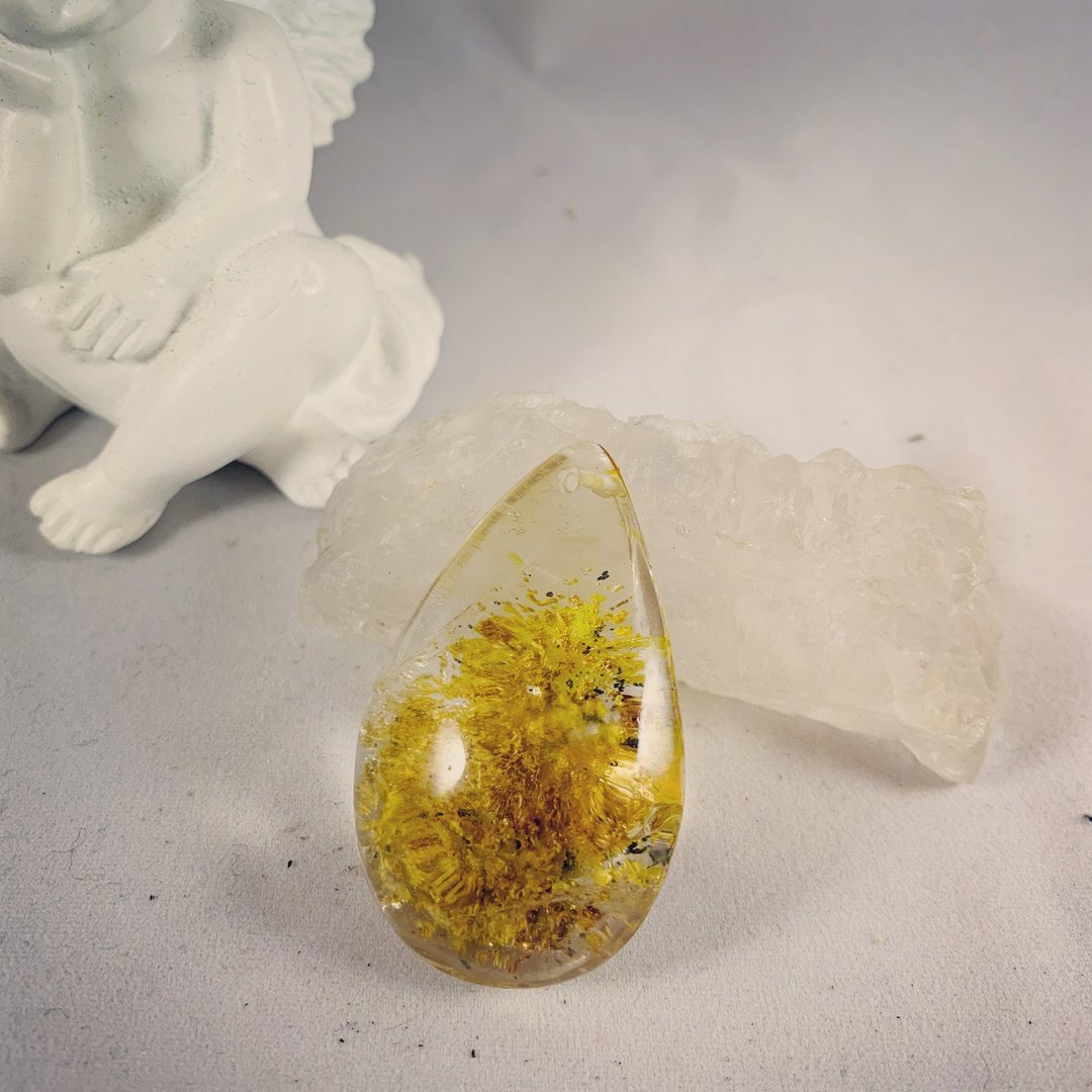 原矿定制系列 - 异象水晶 - 项链 - 半宝石 透明