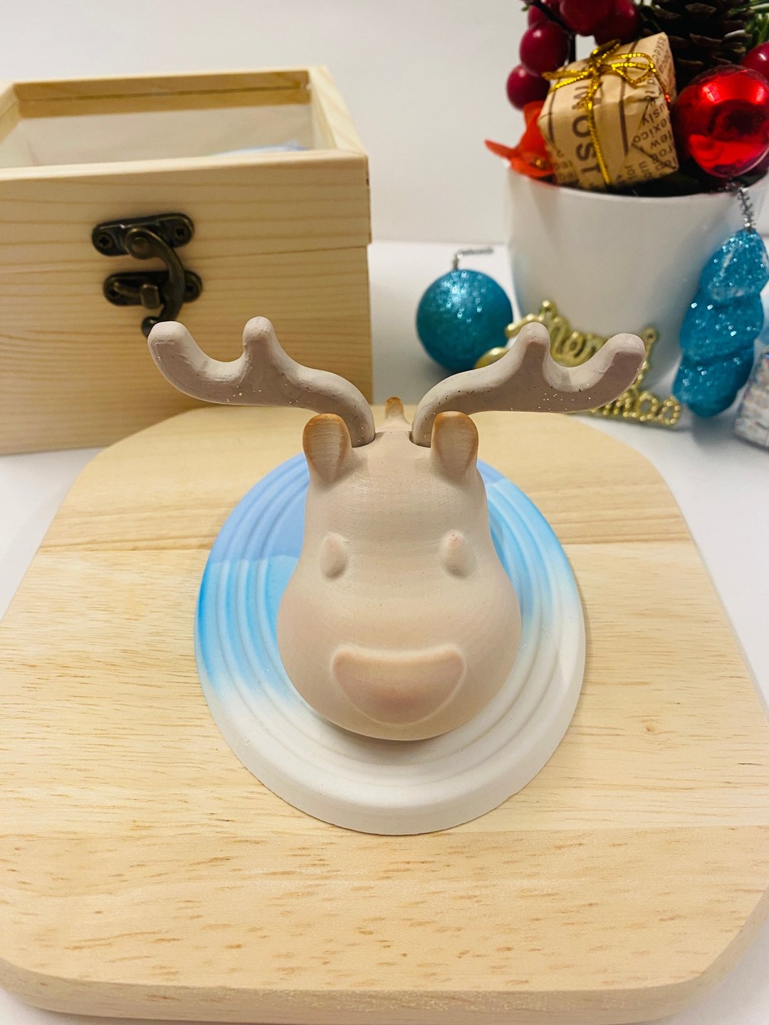 麋鹿趴扩香石 Reindeer Aroma Stone - 香薰/精油/线香 - 其他材质 