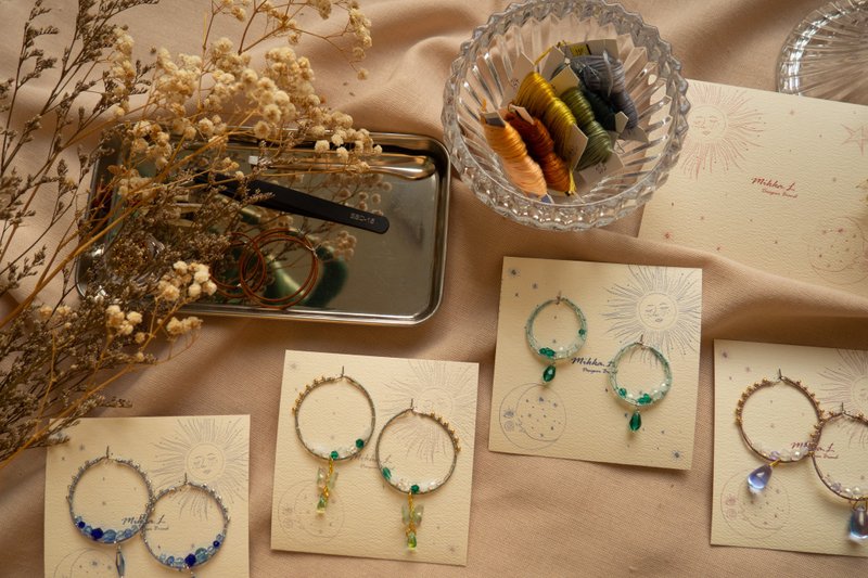 希腊神话故事系列耳环集合 | Greek God Earrings Collection - 耳环/耳夹 - 不锈钢 多色