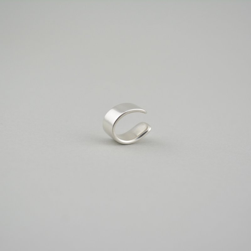 基本款耳扣 - 耳环/耳夹 - 银 银色