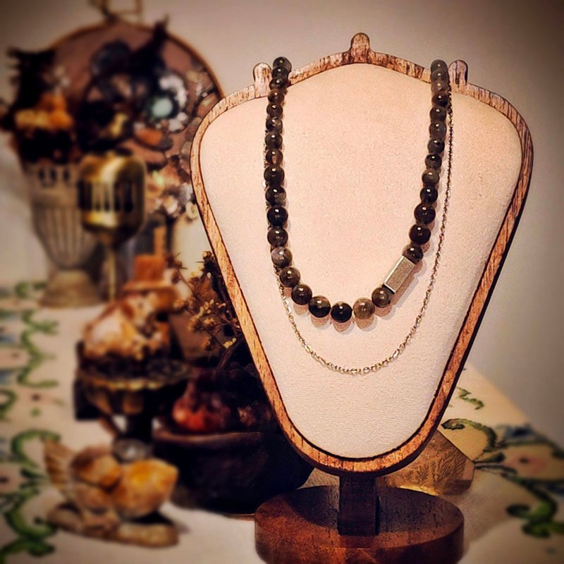 幽光流转项链 | 拉长石 | 一品一拍 | - 项链 - 水晶 