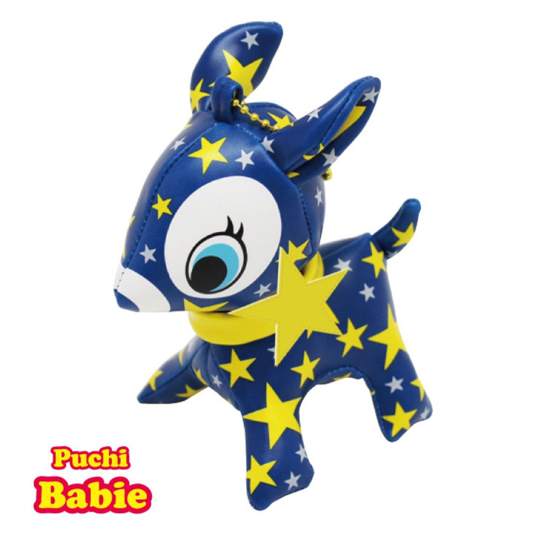 Puchi Babie 钥匙链星星 NV 鹿可爱娃娃礼物礼物日本 - 玩偶/公仔 - 其他材质 黄色