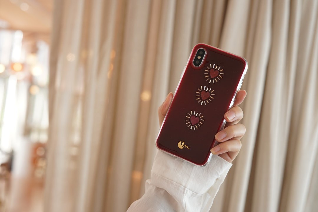 DARLING-PHONE CASE CLEAR - 手机壳/手机套 - 塑料 红色