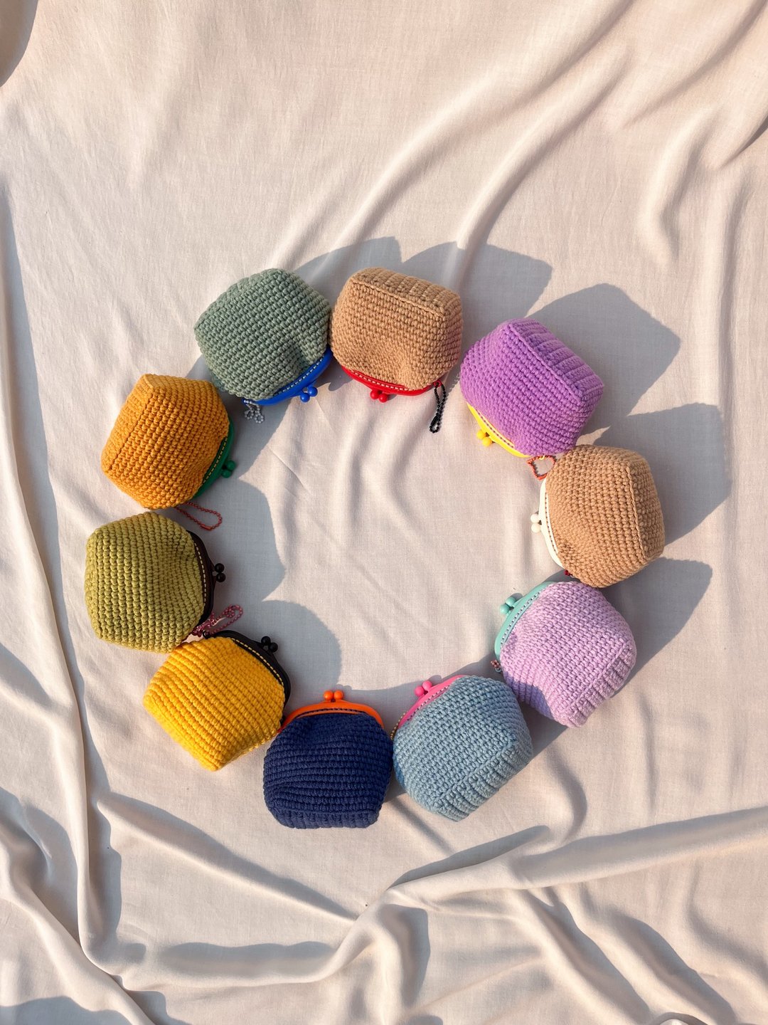 Lucky Bag , Purse , Coin Bag ,Tiny Bag , Crochet Bag - 零钱包 - 其他材质 多色