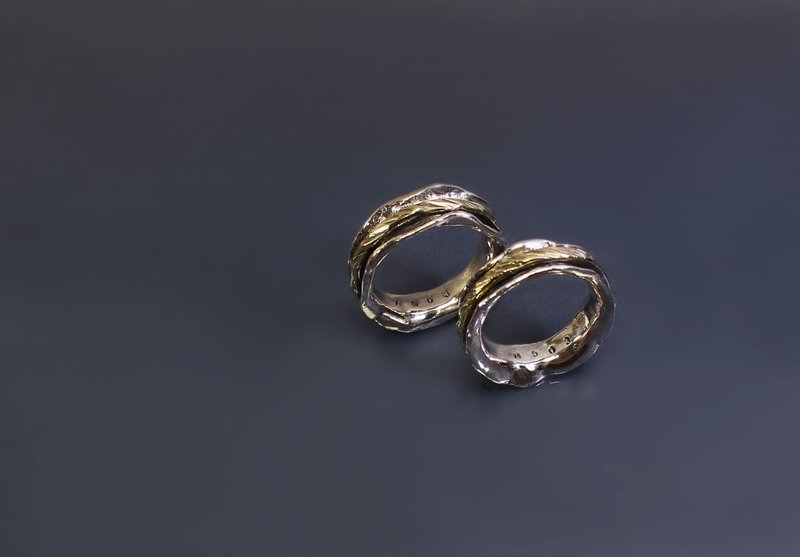 质感系列-分享.唯一 - 戒指 - 纯银 红色