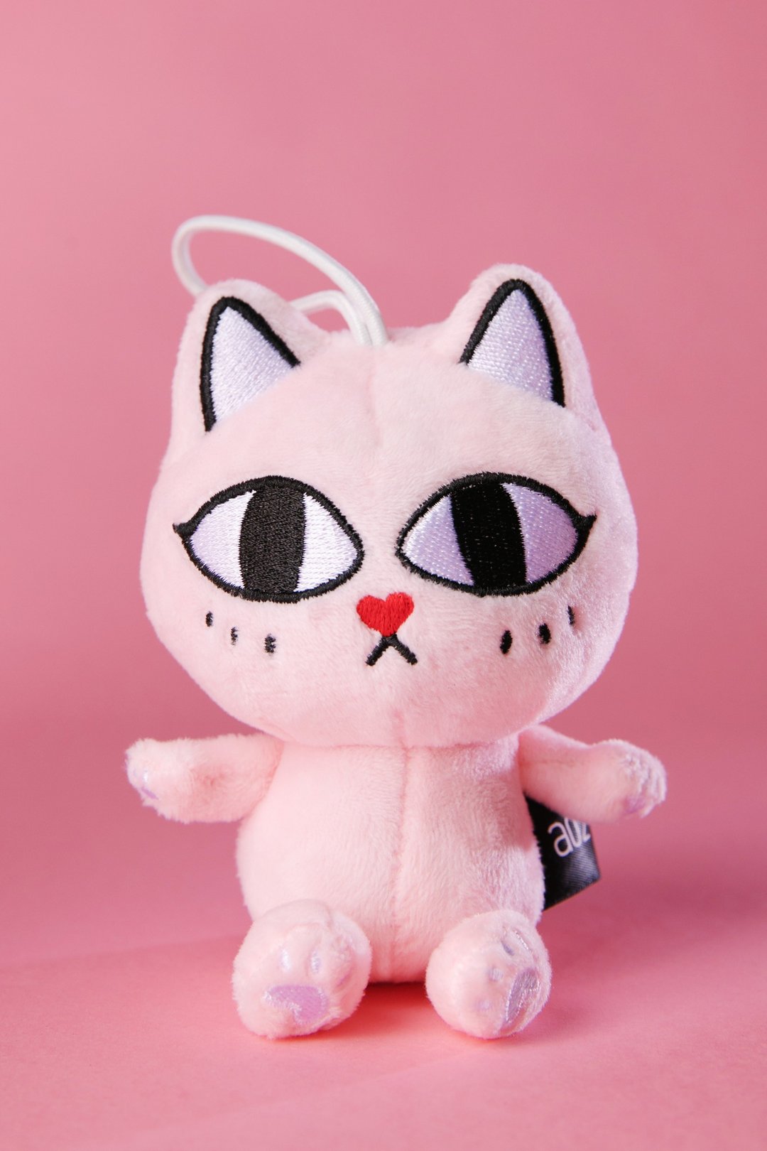 Pinky 小粉 15cm 绒毛公仔 (包挂) - 玩偶/公仔 - 聚酯纤维 粉红色