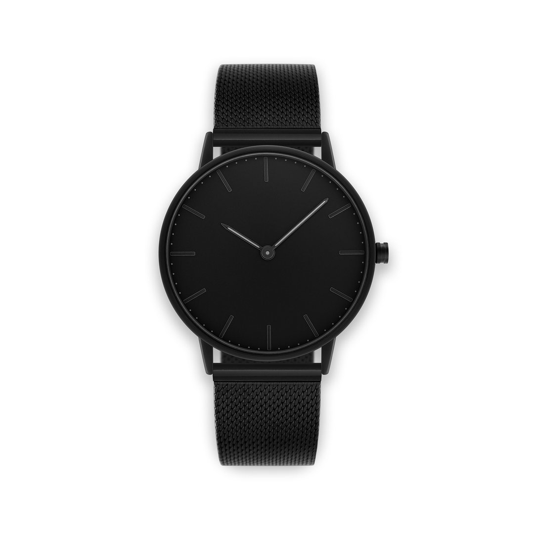 Blackout 40 – Stainless Steel Mesh - 女表 - 其他材质 黑色