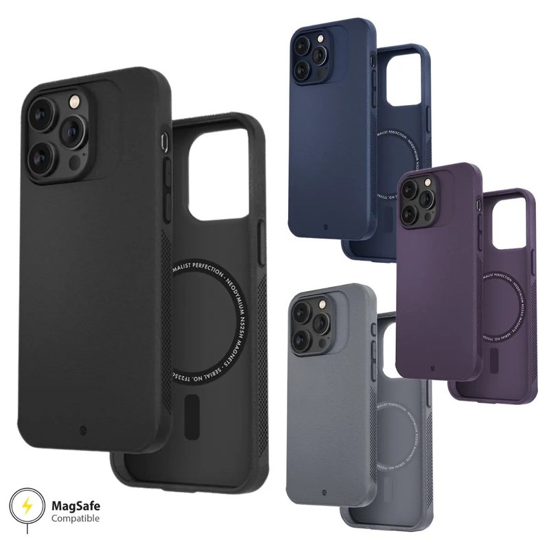 Caudabe Synthesis MagSafe 强效防撞手机壳 - iPhone 15 Pro Max - 手机壳/手机套 - 塑料 多色