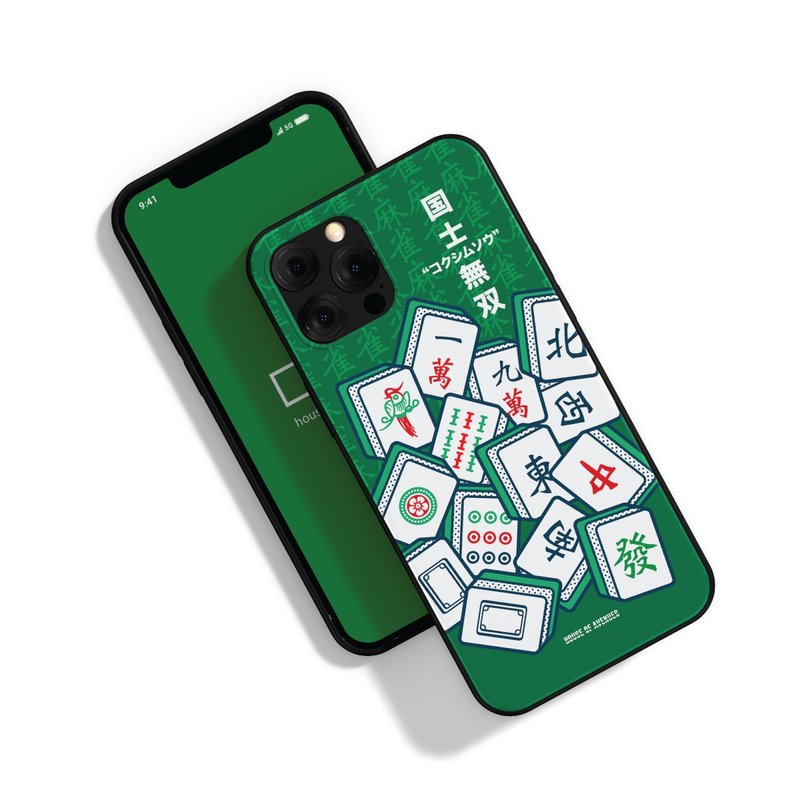 | HOA 原创设计手机壳 | MahJong 麻雀系列 | 碧绿 TURQUOISE | - 手机壳/手机套 - 塑料 多色