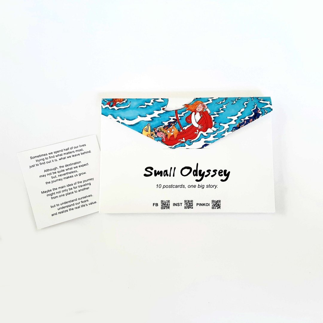 Postcard Box Set : Small Odyssey - 卡片/明信片 - 纸 多色