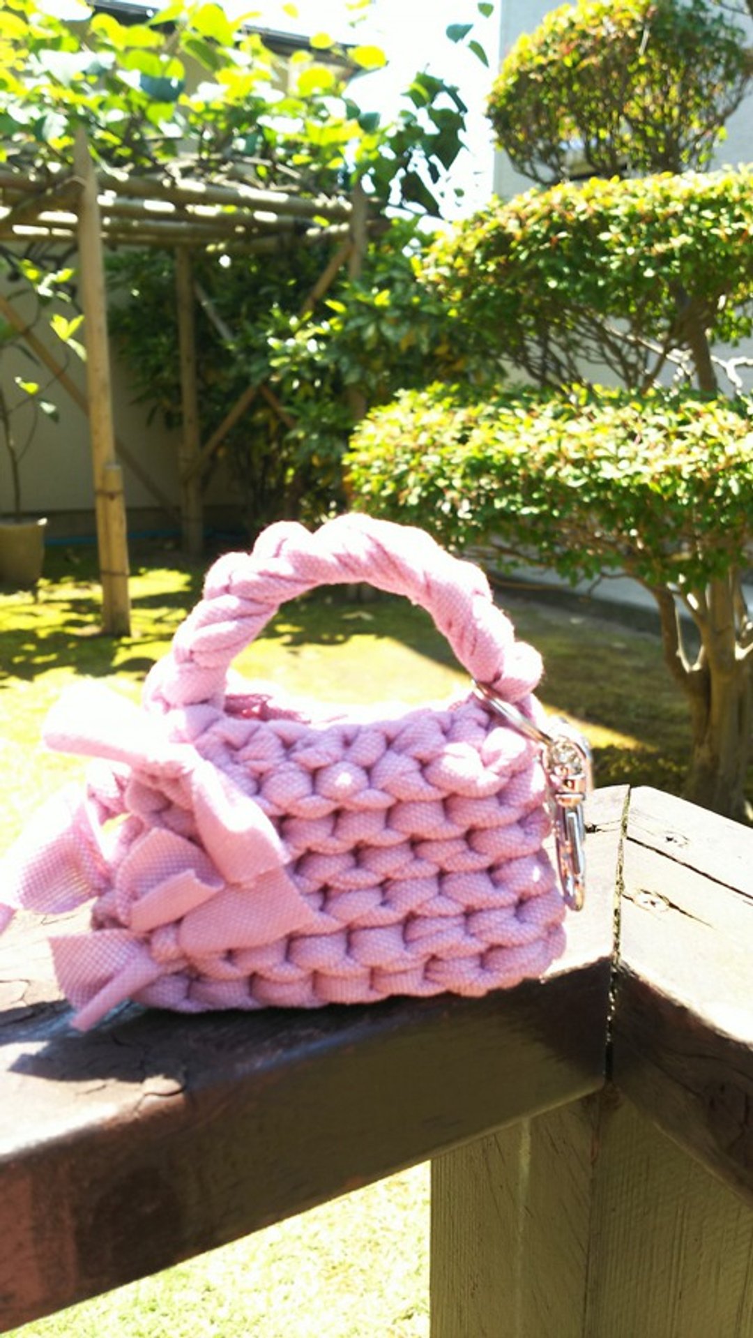 Key chain with a cute back - 其他 - 棉 