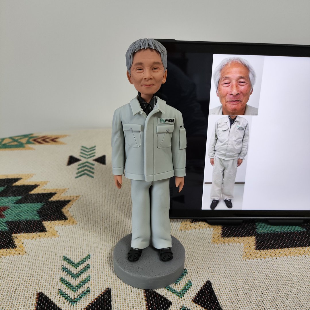 客制化人物公仔 人偶 3D人像画 似颜绘 肖像 定制 生日 纪念 礼物 - 玩偶/公仔 - 粘土 多色