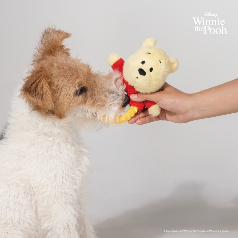 【PETSVILLE&迪士尼】小熊维尼宠物发声玩具   宠物 宠物用品 - 玩具 - 聚酯纤维 多色