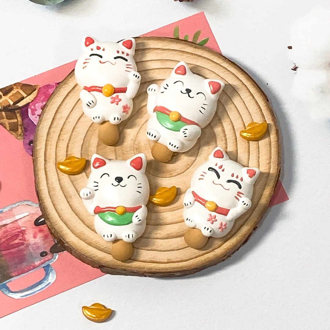 新年招财猫马林糖 - 蛋糕/甜点 - 新鲜食材 