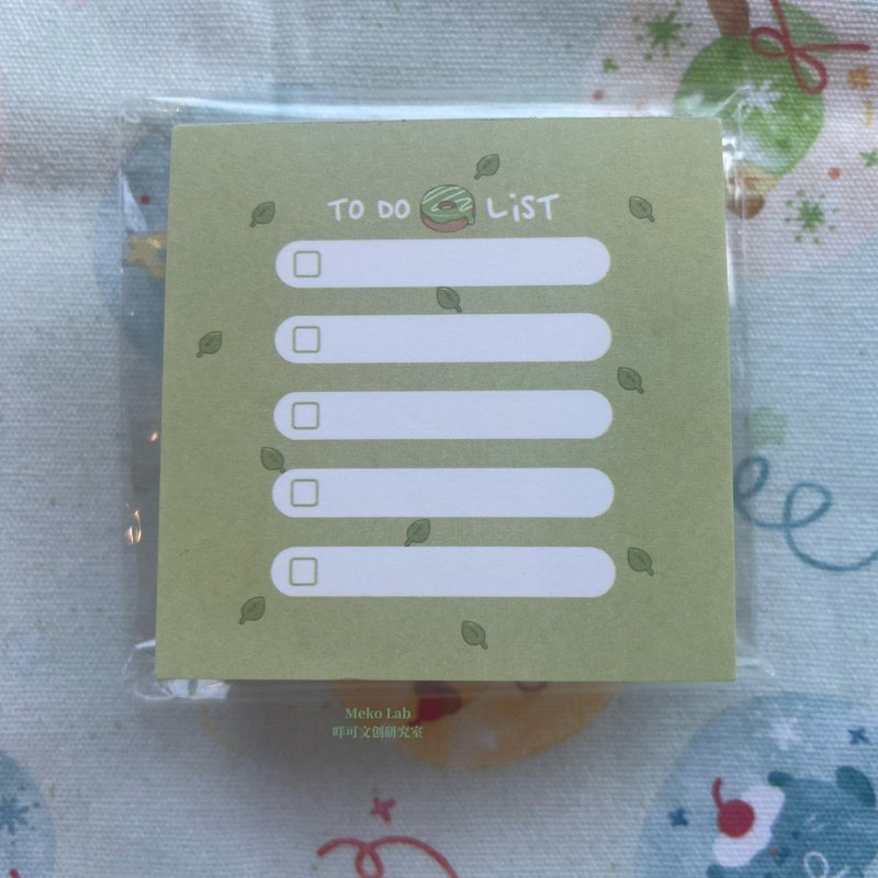 MekoLab咩可文创研究室 绿叶备忘 迷你便签 可爱可撕无粘性 - 便条纸/标签贴 - 纸 