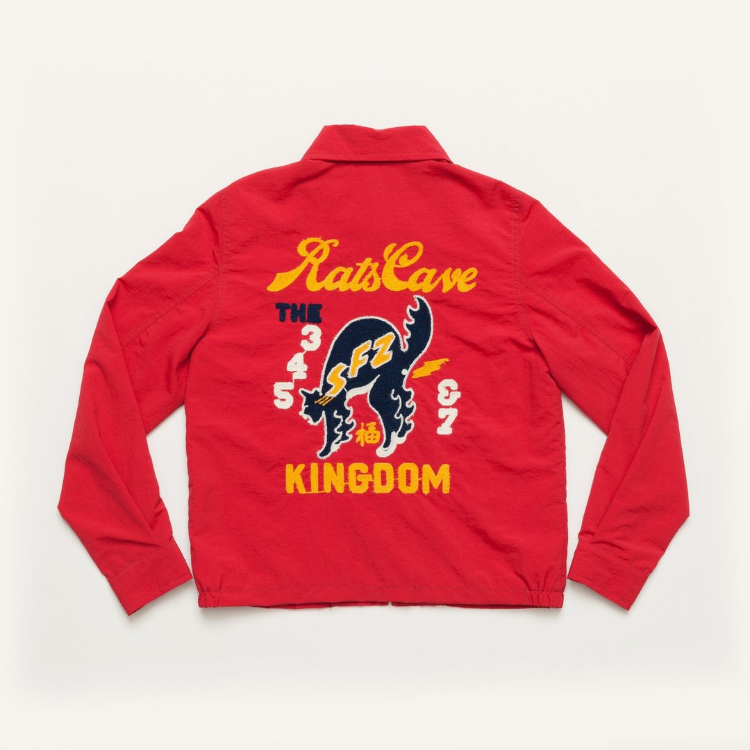 S.F.Z THE 3,4,5 & 7 KINGDOM RACING JACKET - 女装休闲/机能外套 - 尼龙 