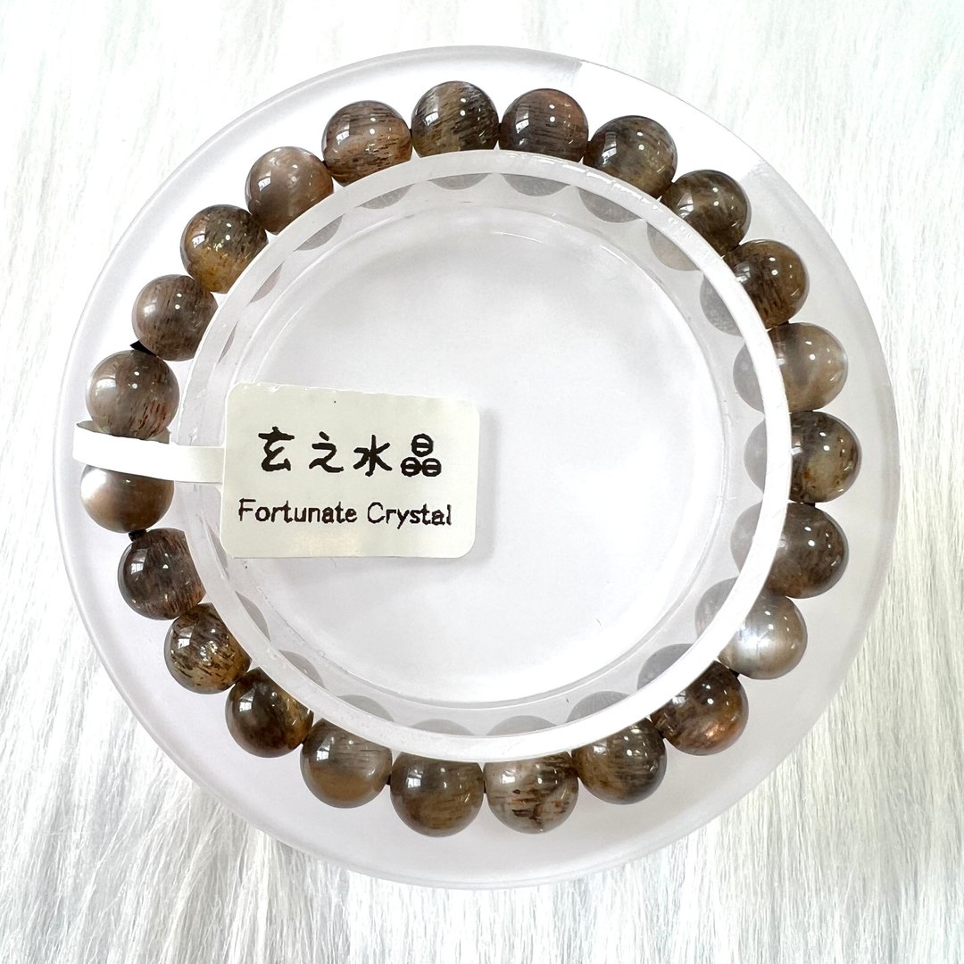 黑金骨干手串 | 水晶 | 水晶手串 | 水晶手链 | 水晶手链 - 手链/手环 - 水晶 黑色