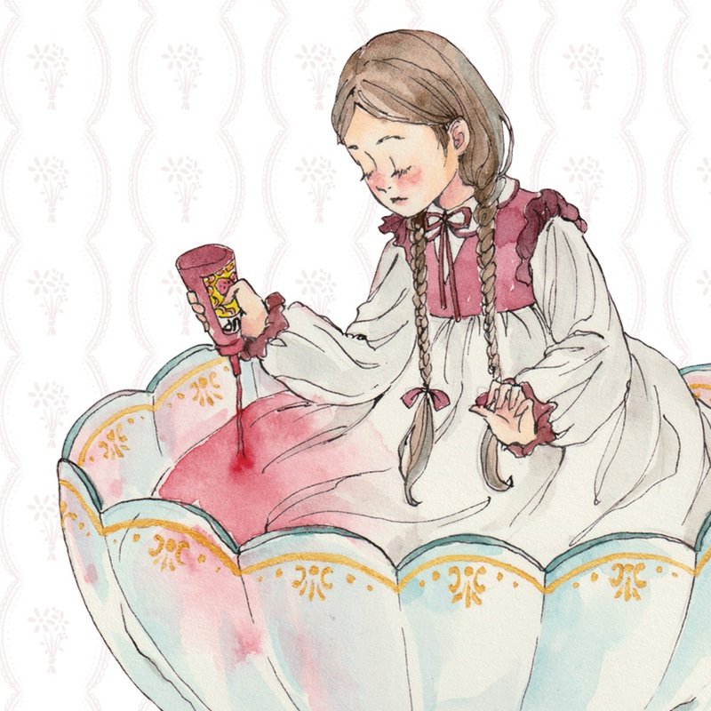 甜美的低语 - 贴纸 - 纸 