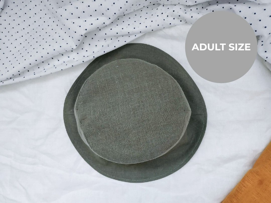 Bucket Hat Sewing Pattern PDF / Easy Sun Hat Tutorial / DIY Fisherman Summer Hat - 手工艺教程/工具书 - 其他材质 