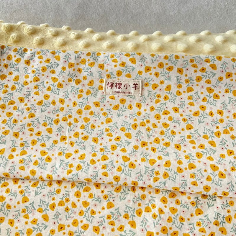 清新小黄花 推车盖毯 婴儿被 - 婴儿床上用品 - 棉．麻 多色