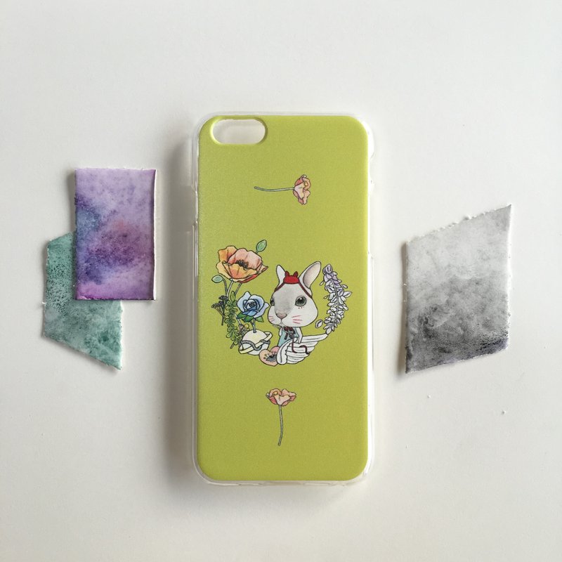 青青河边兔 / 手机壳 - 手机壳/手机套 - 塑料 绿色