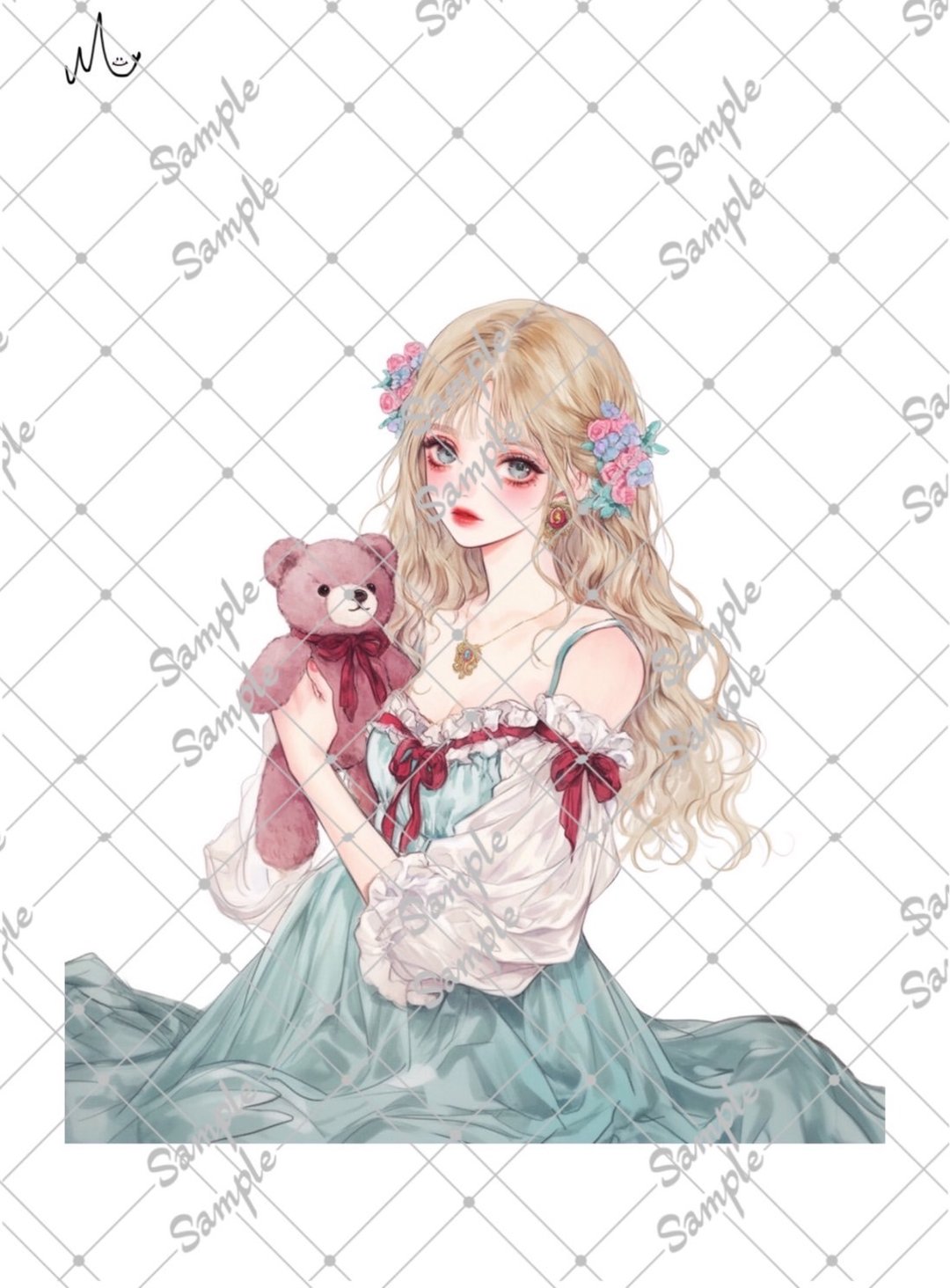 原创人物贴纸 11月新品 - 贴纸 - 纸 