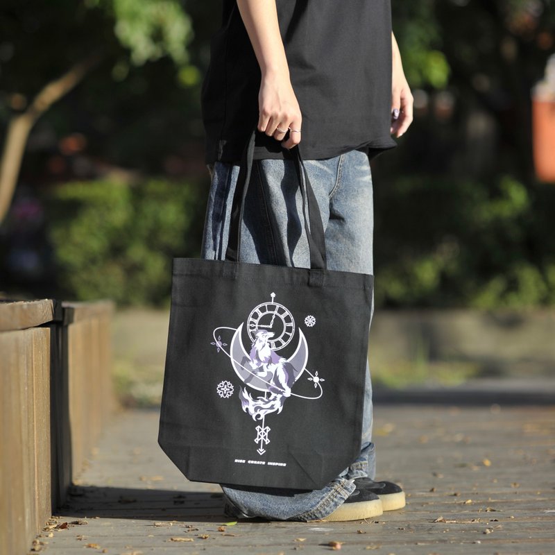 eoabag-04 | 月影苍狼帆布袋 - 手提包/手提袋 - 棉．麻 