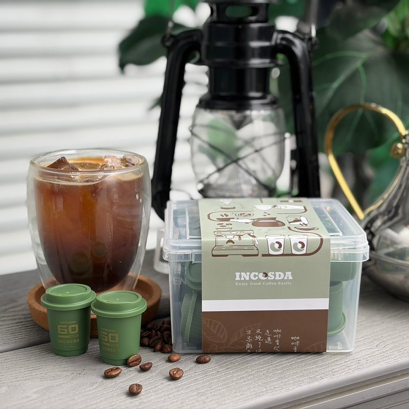 60 鲜萃冻干咖啡迷你杯 (15 入) - 咖啡 - 塑料 绿色