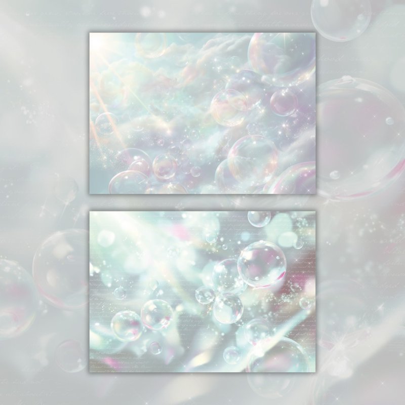 A4. 气泡纸 - 卡片/明信片 - 纸 