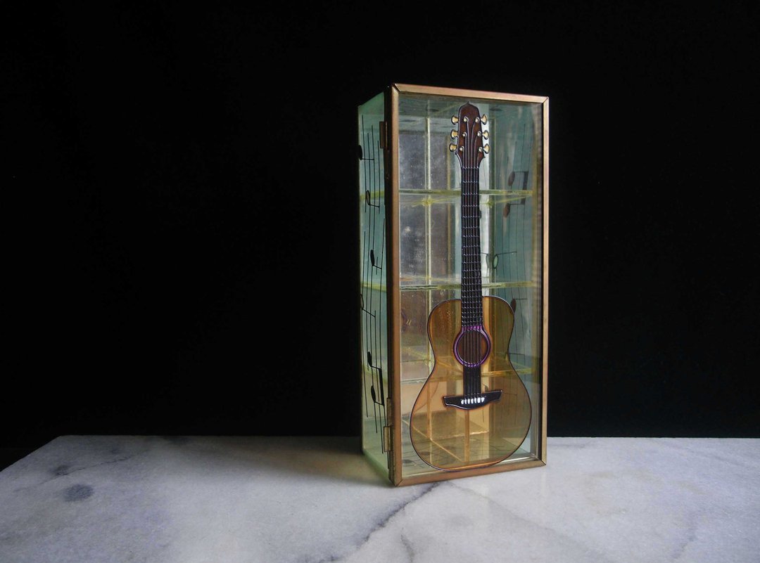 【老时光 OLD-TIME】早期台湾制彩绘玻璃珠宝展示柜 - 收纳用品 - 其他材质 多色