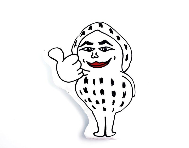 花生好赞 / Peanuts 小抱枕 - 玩偶/公仔 - 其他材质 白色