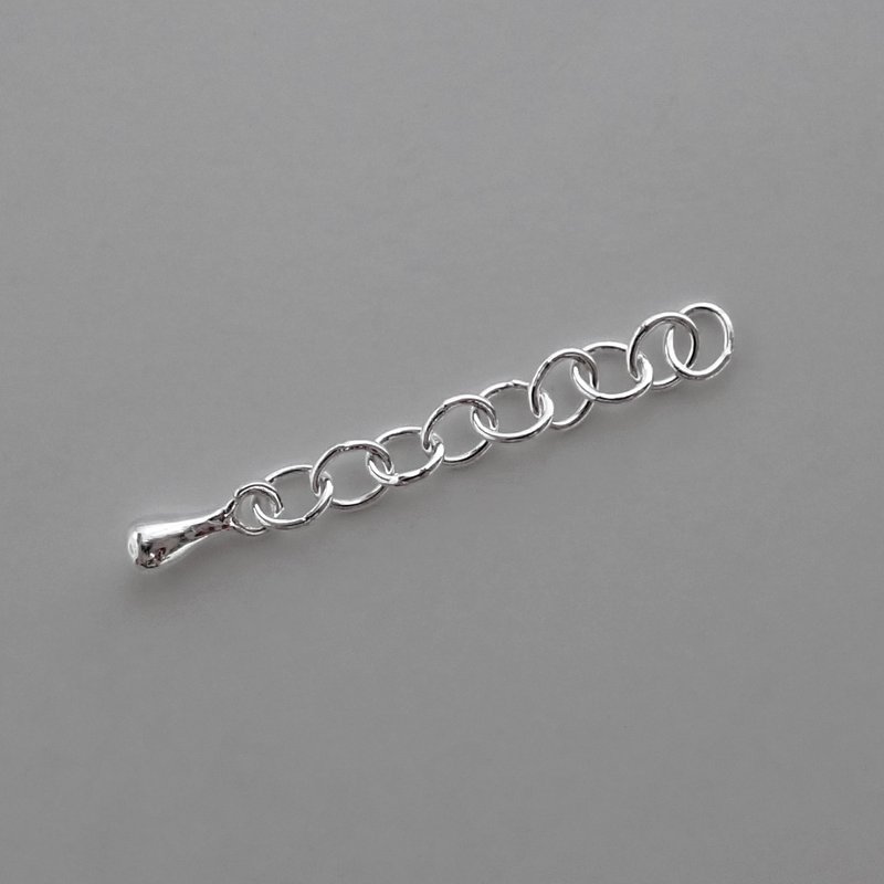 【加购商品】项链用925纯银延长链.1寸.2寸 - 项链 - 纯银 银色