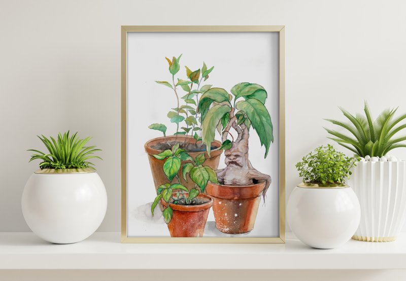 曼德拉海报 哈利波特儿童房间装饰海 下载艺术印刷 - 电子手绘真人画像/绘画/插画 - 其他材质 